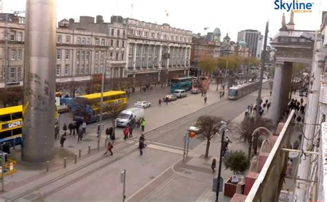 dublin webcam|Live Webcam in OConnell Street, Republic of Ireland